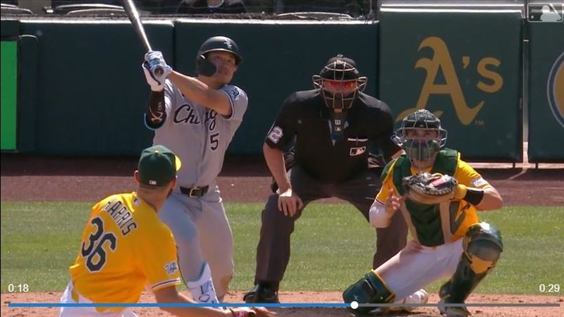 村上宗隆敲出本季第7轟。（圖／翻攝自MLB官網）