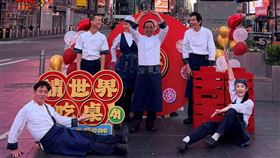 陳隨意（左起）、浩子、隋棠、阿燦師、藍正龍、千千。