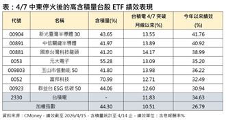 高含積全面爆發　這2檔今年來漲破4成！