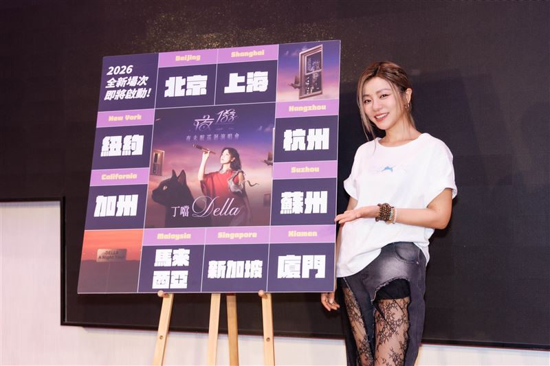 丁噹「夜遊」演唱會將前進二大洲、8個城市。（圖／相信音樂提供）