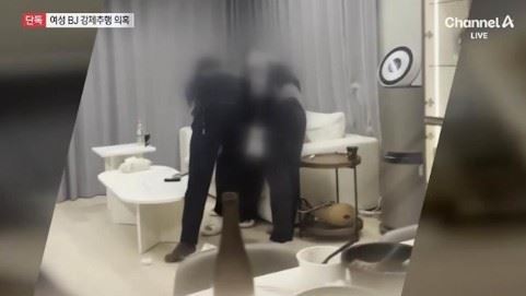 金政勳近期性醜聞多項指控接連浮出，包括涉嫌對女直播主不當行為被警方調查。（圖／翻攝自channelA-news YT）