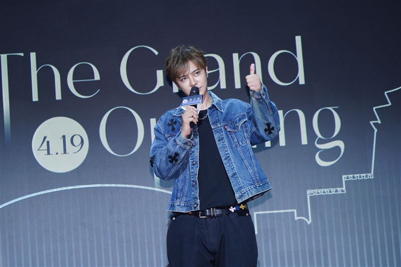 羅志祥出席中醫診所開幕活動。（圖／記者趙于瑩攝影）