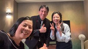 黃暐瀚跟李貞秀說：「只要妳愛台灣，台灣人也會愛妳」。（圖／翻攝自黃暐瀚臉書）