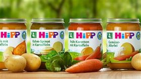 德國知名品牌喜寶（HiPP）宣布，全面召回在奧地利斯巴超市（Spar）販售的所有瓶裝嬰兒泥食品。（圖／翻攝自HiPP官網）