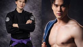 里長候選人半裸出鏡引爆動（圖／翻攝洪啟修Threads）