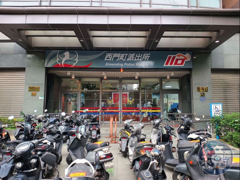 台北市警方認定西門町派出所（圖）副所長態度不佳，將對他進行懲處