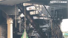 嘉義,火勢,女童,透天厝,一家三口,陽台（圖／翻攝畫面）