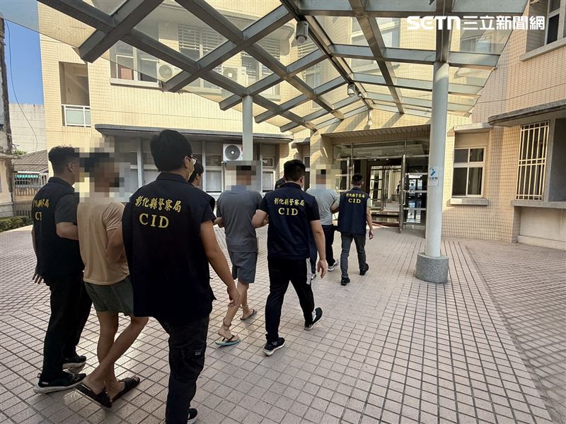 搶轎衝突釀3警受傷，警方震怒火速拘捕3名在逃共犯。（圖／翻攝畫面）