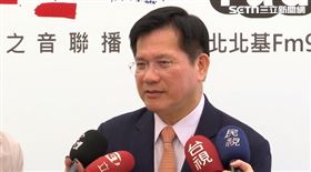 林佳龍接受媒體聯訪說明賴清德將出訪（圖／翻攝畫面）