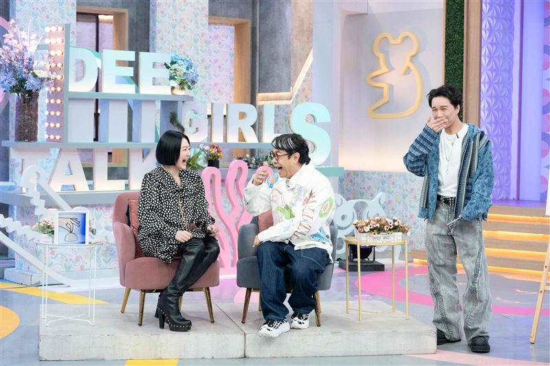 小S（徐熙娣）（左起）合體蔡康永。（圖／東森提供）