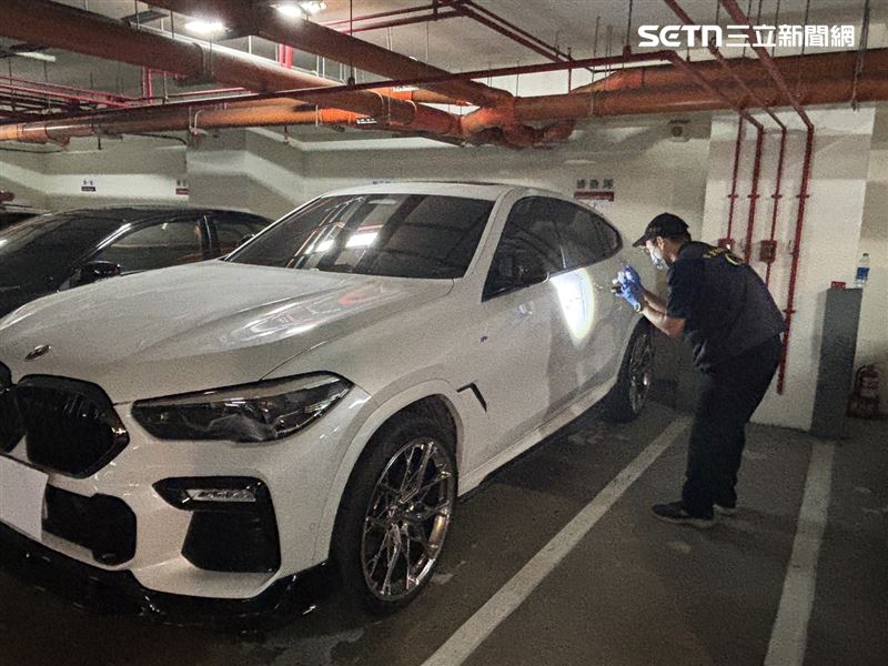 警方以車追人，找到犯案車輛及車主，幕後主使者及共犯還在追查中。（圖／翻攝畫面）