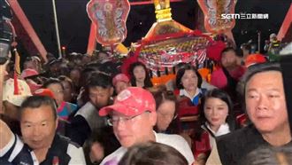 西螺大橋爆推擠　鎮長接駕「鑾轎摸不到」