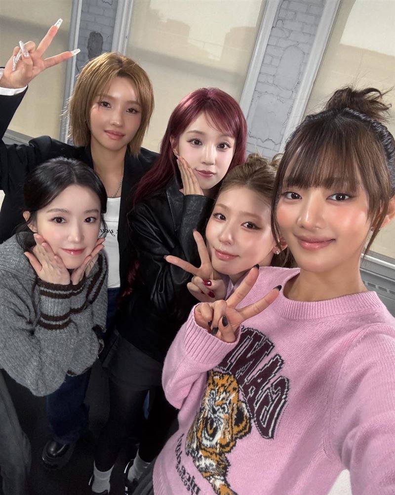南韓人氣女團i-dle。（圖／翻攝自IG @i_dle_official）