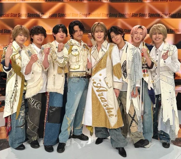 「B&amp;ZAI」鈴木悠仁（左四）發文道歉後行程完全不受影響。（圖／翻攝自jr_official_X X）