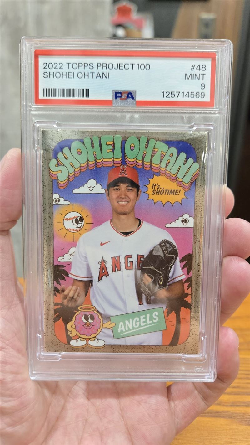 史丹利入手大谷翔平球員卡不到一個月，價格已上漲。（圖／翻攝自史丹利臉書）