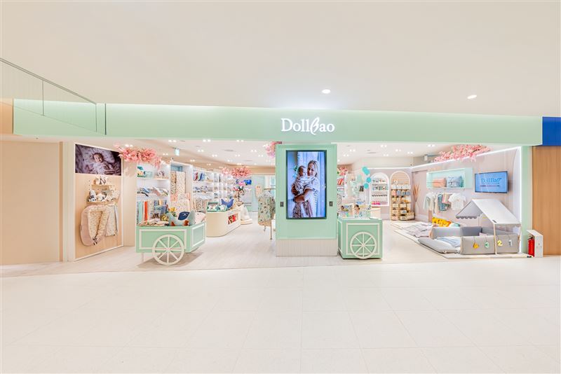 逗寶DollBao台中漢神洲際旗艦櫃。（圖／品牌業者提供）