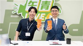 民進黨直播節目《午青LIVE》推出新企劃「加點大來賓」，今(20)日邀請民進黨南投縣長候選人温世政談政見。(圖／民進黨提供）