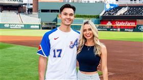 「費仔」費爾柴德（Stuart Fairchild）、漢娜（Hanna Fairchild）。（圖／翻攝自Hanna Fairchild IG）