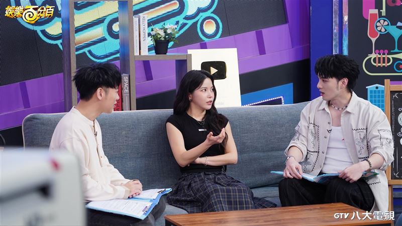 小賴（左起）、Solar頌樂、黃偉晉。（圖／八大提供）