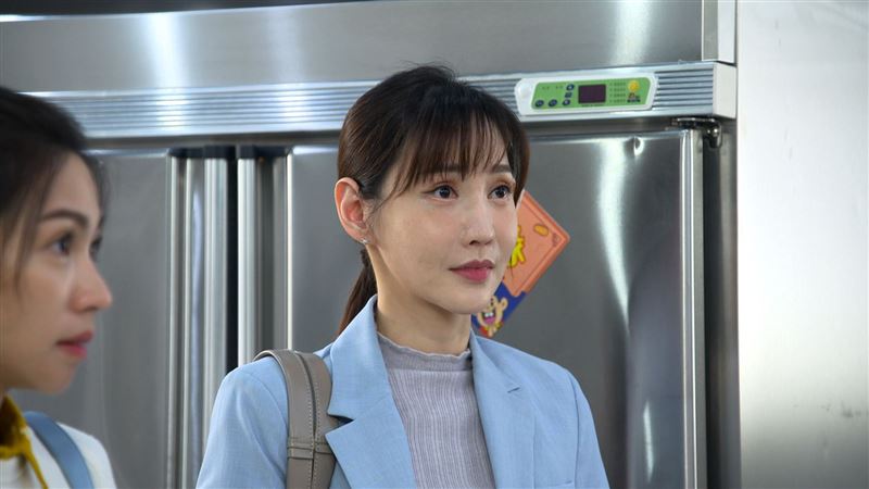 徐千京自爆對戲時被王耿豪演技「吸進去」，看到出神差點忘詞。（圖／民視提供）