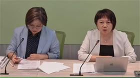 民進黨立法院黨團輿情回應記者會。（圖／翻攝畫面）