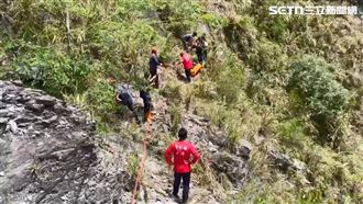父子斷崖墜谷意外！男墜50米邊坡幸運生還
