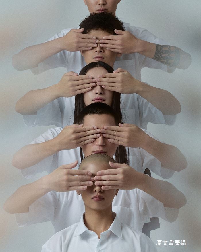 五位原住民表演藝術創作者用身體共築一條「想像通道」，讓不同故事得以相遇、交換。（圖／原文會提供）