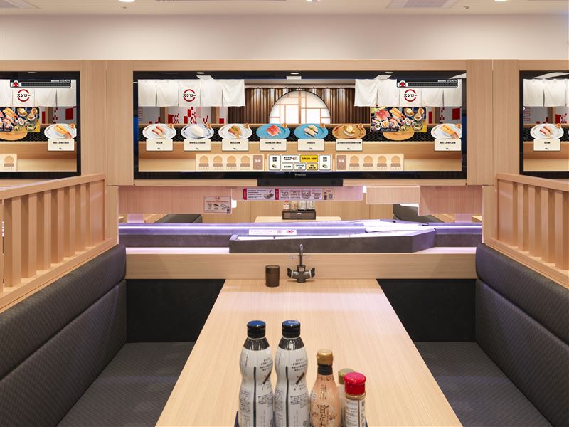 壽司郎「DIGIRO數位迴轉壽司」。（圖／品牌業者提供）