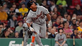 李灝宇單場雙安1打點　長打直擊綠色怪物