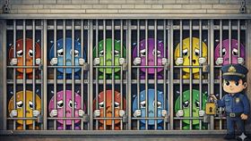 根據最新公告，此次共有11檔個股遭列入「處置」名單，並依異常交易情況分別採取5分鐘或20分鐘分盤撮合機制。證交所與櫃買中心昨（20）日同步出手，公告11檔飆股列入處置名單，將自今（21）日起至5月5日止進行交易限制。（示意圖/ AI製圖）