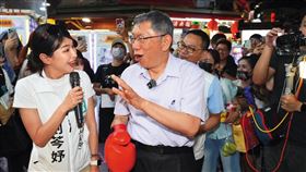 中國對民眾黨前主席柯文哲（中）案興趣不高，未下令馬德在節目中為他喊冤。（民眾黨提供）