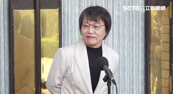 劉世芳議場前受訪。（圖／翻攝畫面）