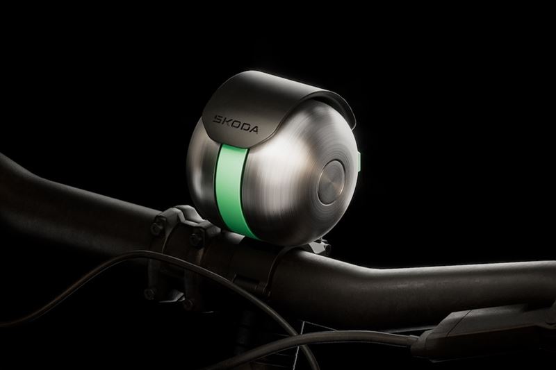 &Scaron;koda自行車科技鈴噹。（圖／翻攝&Scaron;koda網站）