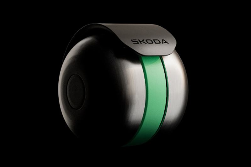 &Scaron;koda能穿透降噪耳機的自行車鈴鐺。（圖／翻攝&Scaron;koda網站）