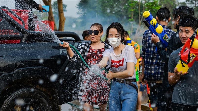 泰國潑水節，台男會泰籍女友過節爭執後失蹤，事隔3天找回。（示意圖，Pixabay）