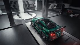Parksible模型車展示車庫。（圖／翻攝FunTechLab網站）

