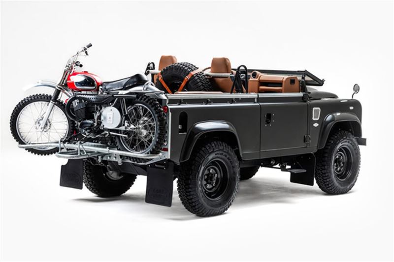 Hedonic推出極具話題性的化Defender 90軟頂敞篷客製版本。（圖／翻攝Hedonic網站）