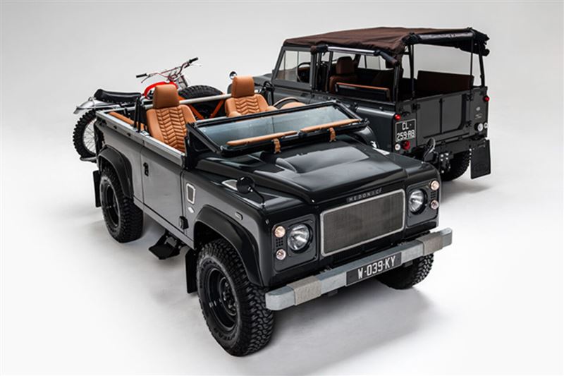 外觀則走精緻工藝路線，午夜灰車色搭配手工鋁製格柵與通風孔設計。（圖／翻攝Hedonic網站）