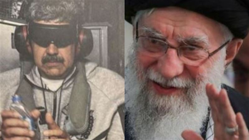 民運人士盛雪爆料，中國海康威視監控設備遭美以情報網利用資安漏洞，導致委內瑞拉總統馬杜洛被俘、伊朗最高領袖哈米尼遭擊斃。（圖／翻攝自@realDonaldTrump、X平台@Khamenei.ir）