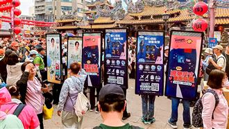 四媽相會掀朝聖潮　包大人首度參與白沙屯