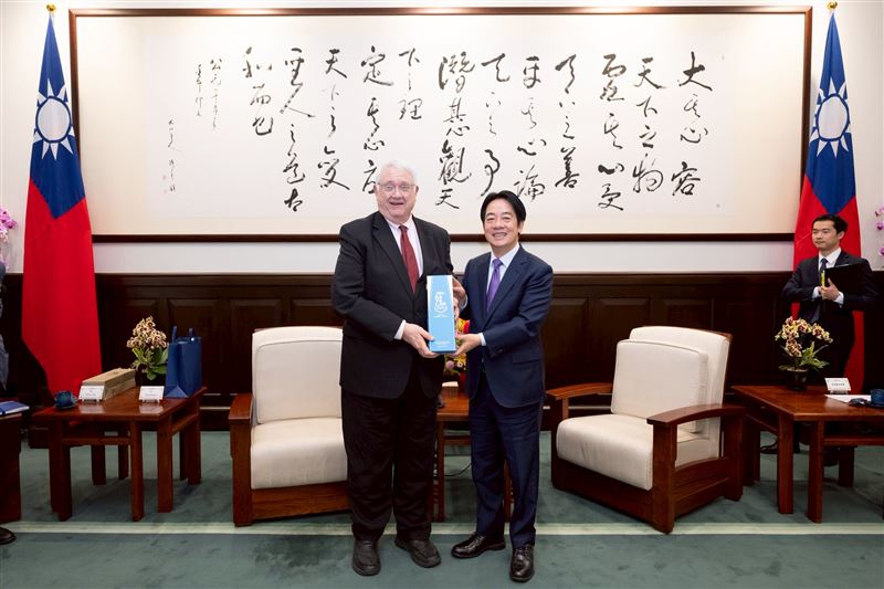 總統賴清德接見2026年「戰略暨國際研究中心」（CSIS）訪問團（圖／總統府提供）