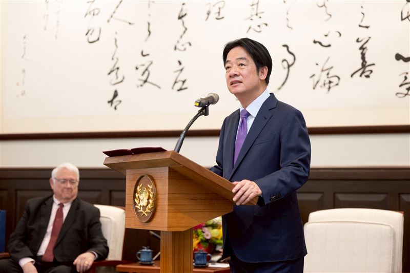 總統賴清德接見2026年「戰略暨國際研究中心」（CSIS）訪問團（圖／總統府提供）