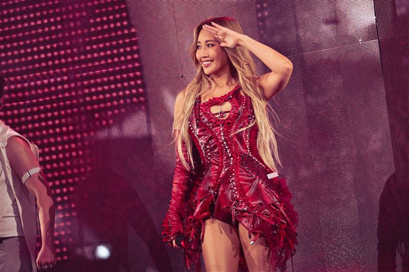 A-Lin「歌迹Journey」巡演前進香港紅墈體育館。（圖／众悅娛樂提供）