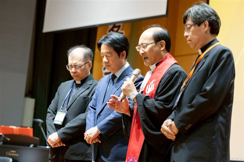 總統賴清德出席「台灣基督長老教會第71屆總會通常議會」（圖／總統府提供）