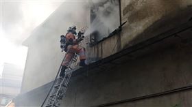 新竹市,火警,濃煙（圖／翻攝畫面）