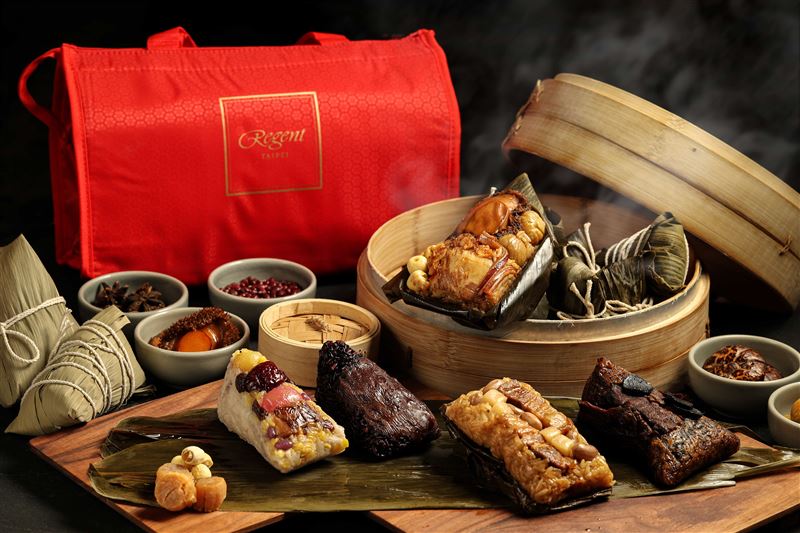 台北晶華-冠軍粽香禮盒。（圖／飯店旅宿業者提供）