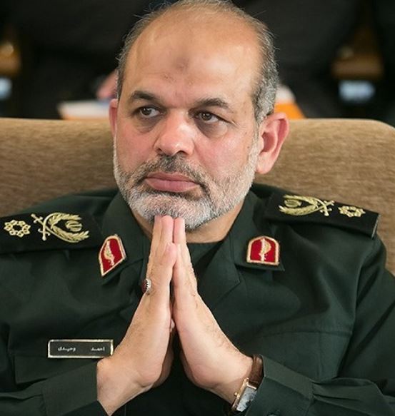 艾哈邁德&middot;瓦希迪，伊朗政治及軍事人物，現任伊斯蘭革命衛隊總司令。（圖／翻攝自維基百科）