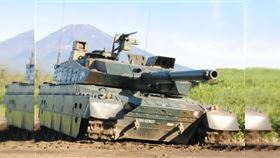 日本陸上自衛隊10式戰車。（圖／日本陸上自衛隊）