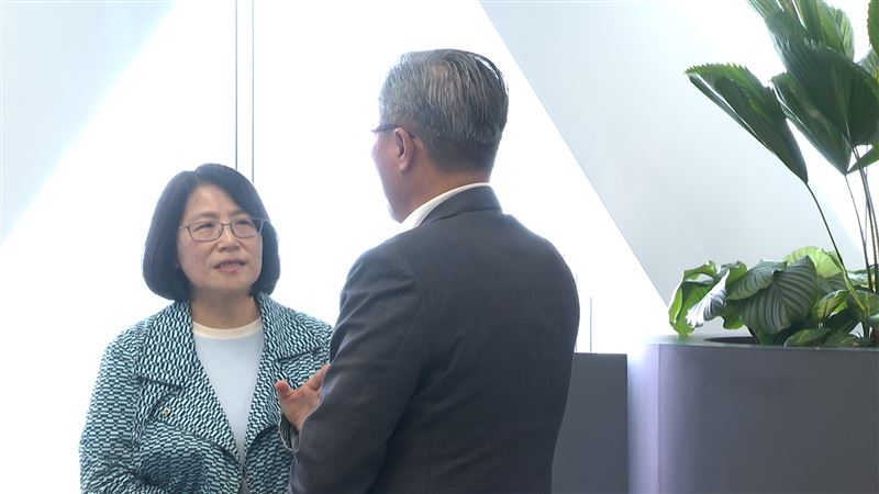 台灣世界第一！電通集團攜手衛星公會奪全球首張【電視廣告投放碳足跡證書》。（圖／三立新聞）