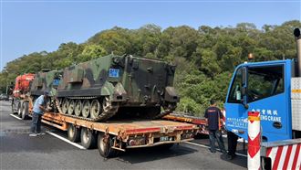 衰！迫砲車國道2度冒煙　軍方說話了